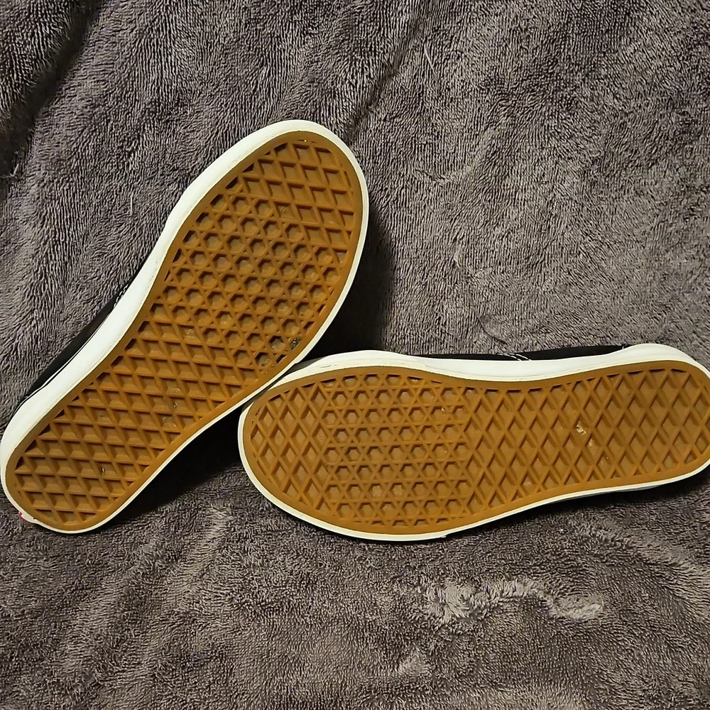 Vans Classic Black and White Low-Tops Womens Sz 6 - Picture 6 of 6